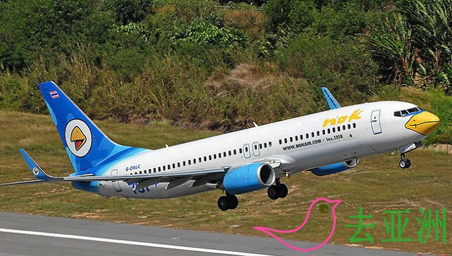 Nok Air开通泰国眉赛(Meisai)至仰光的航班，星期二、星期五、星期天
