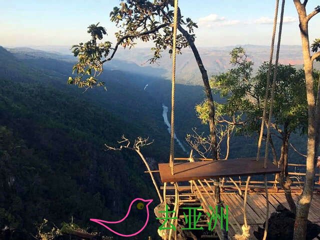 掸邦北部瑙秋(Nawngcho)县境的“云海”自然景观，