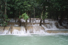 白雪瀑布Tad Sae Waterfall