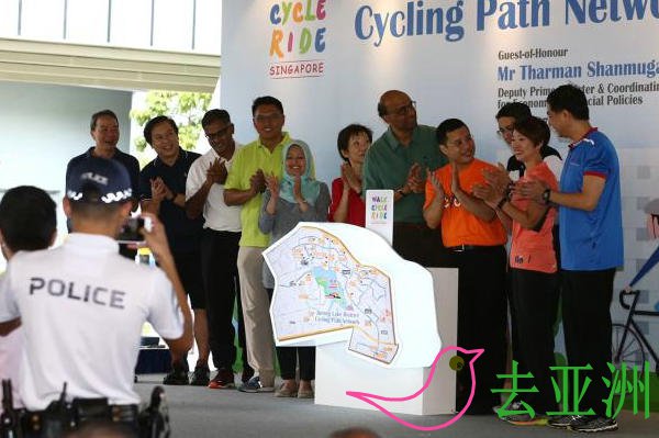 新加坡裕廊湖区自行车道完成，覆盖裕廊东、裕华园和湖畔三个地铁站