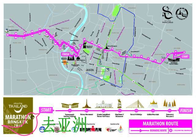 神奇泰国马拉松2018年2月开赛，附报名、线路、景点攻略