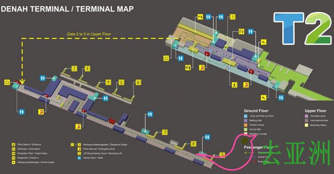 泗水机场航站楼平面图