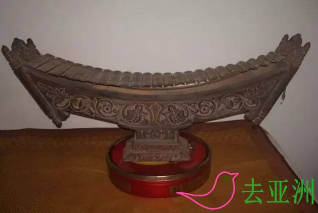 缅甸竹排琴图片