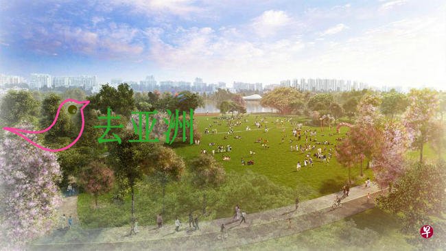 新加坡裕廊湖西花园预计明年第一季开放，新建新脚踏车道