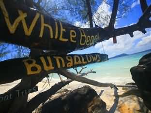 White Beach Bungalows at Koh Rong Is
